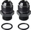 10AN Male Flare to 6AN ORB O-ring Boss Fuel Pump Rail Adapter Fitting Aluminum by Podavelle
