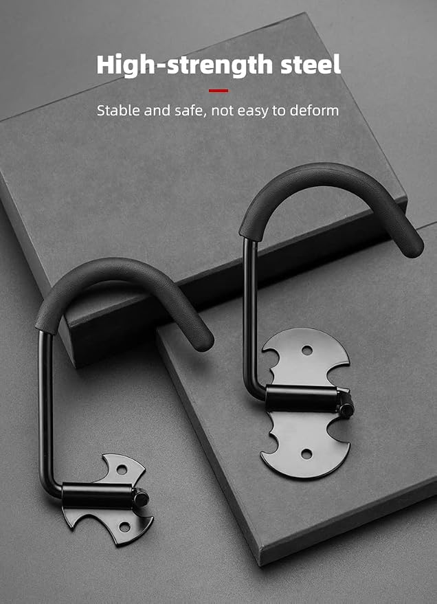 Bike Rack Garage Wall Mount Bicycles Hanger Storage Bike Stand Wall Hooks - Image 3