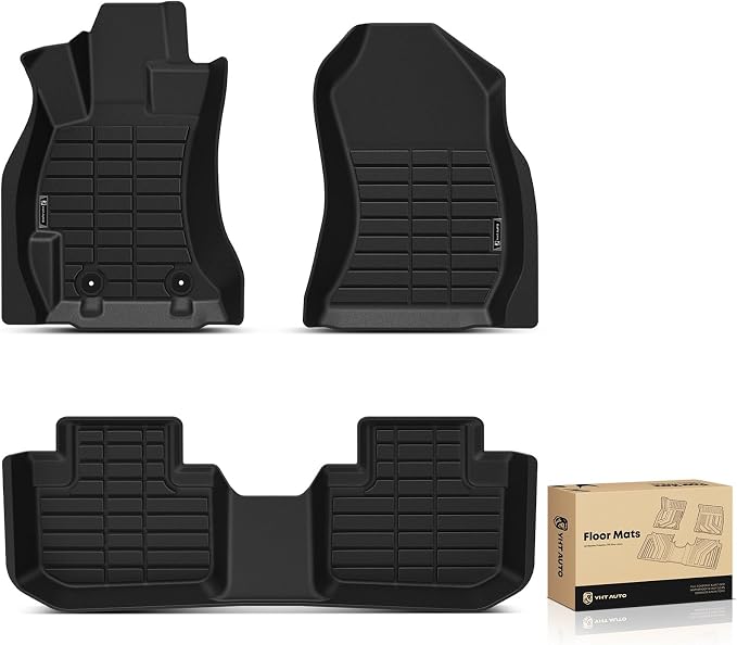 YHTAUTO Floor Mats Fit 2014-2018 Subaru Forester, TPE All Weather Car Mats by YHTAUTO