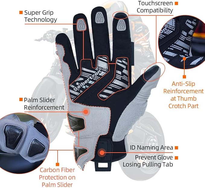 Seibertron SPS Series Touchscreen Motorcycle Motocross BMX ATV MTB Bicycle - Image 4