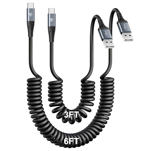 USB Type C Charger Cable Fast Charging, USBC Cable Compatible by KIYODA