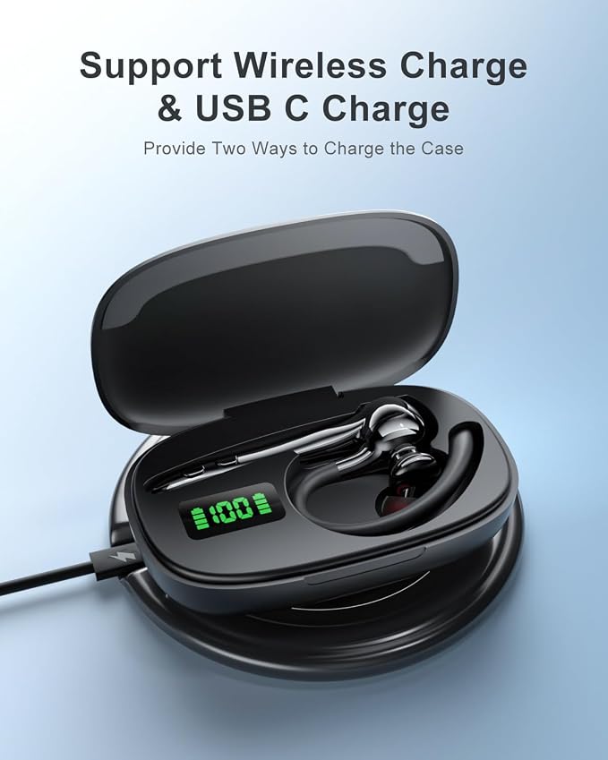 Earbuds Wireless Earpiece Bluetooth Headset - Image 2