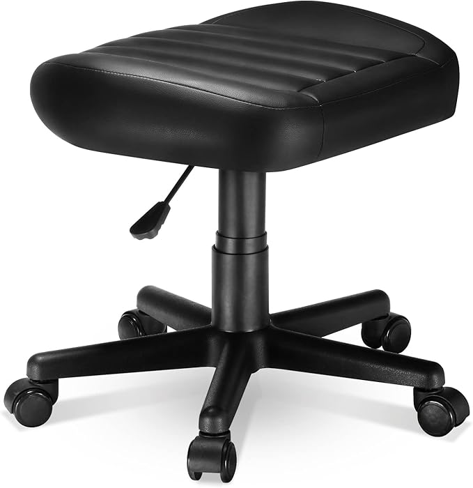 EUREKA ERGONOMIC Multi-Use Stool, Height Adjustable Swivel Rolling Stool Chair by EUREKAERGONOMIC