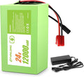 24V 12Ah Battery & Charger Kit for Kids Ride-On Cars | Compatible by RANSYRI