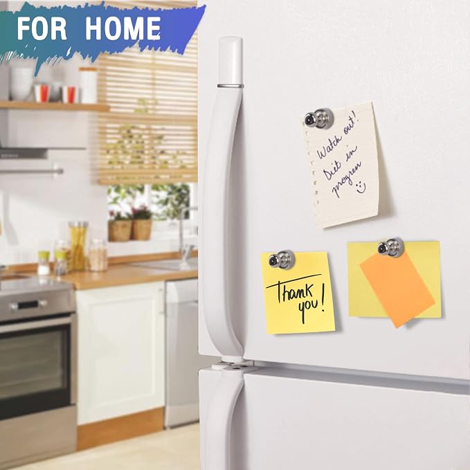 50 Pack Fridge Magnets, Small Strong Refrigerator Neodymium Magnets - Image 4