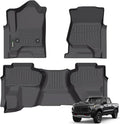 ANBINGO-Floor Mats Fits 2014-2018 Silverado/Sierra 1500, 2015-2019 2500/3500 HD by ANBINGO