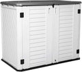 Horizontal Outdoor Garden Storage Shed by KINYING
