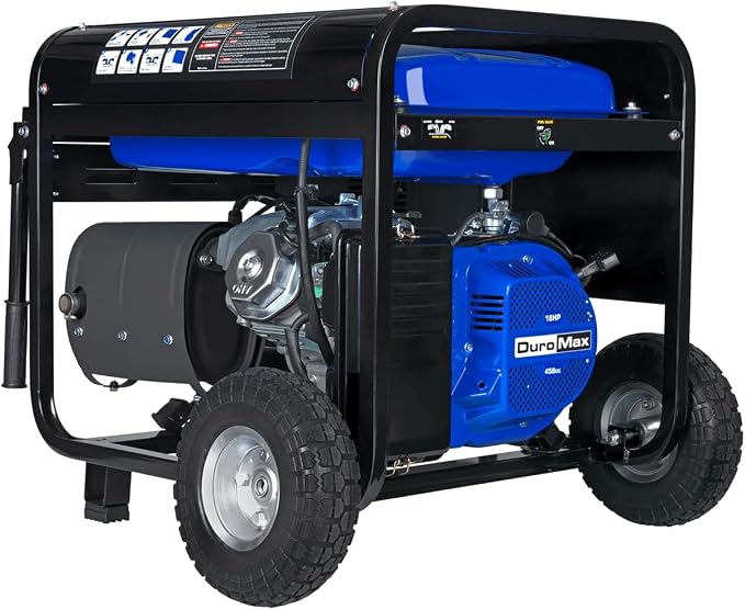 DuroMax Gas Powered Portable 12000 Watt-Electric Start-Home Back Up & RV Ready - Image 9