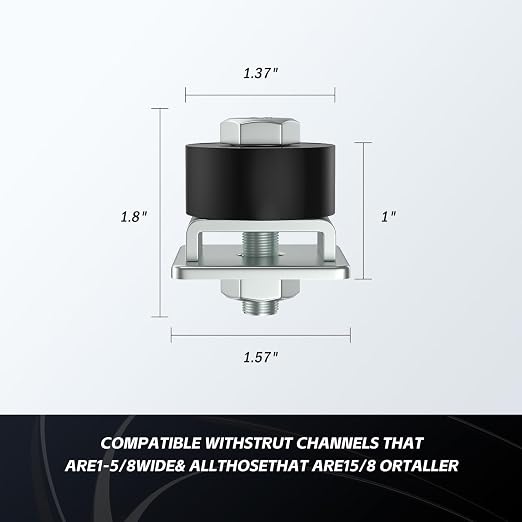 SKTREX Trolley Roller Wheels Limit Trolley Assembly Positioning - Image 2