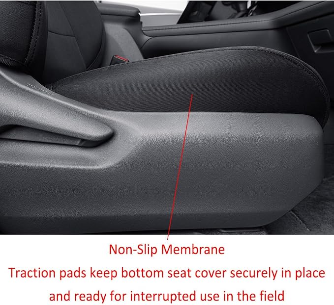 EKR Sienna Seat Covers for 2021-2025 Toyota Sienna XLE, 7 Seats, 2nd Row - Image 3