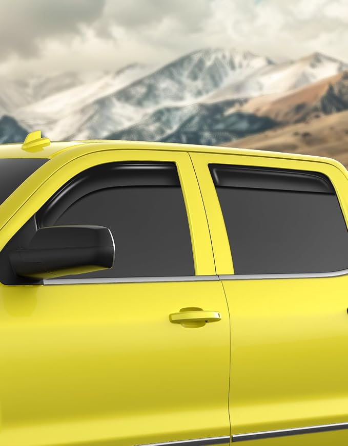in-Channel Window Rain Guards Fit - Image 2