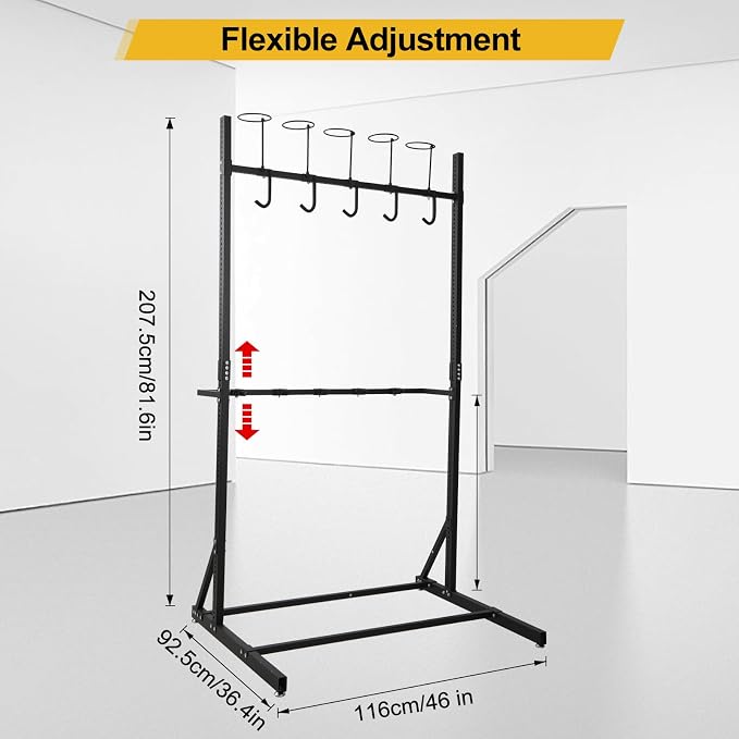 Upgraded Freestanding Bike Rack Storage - Image 4