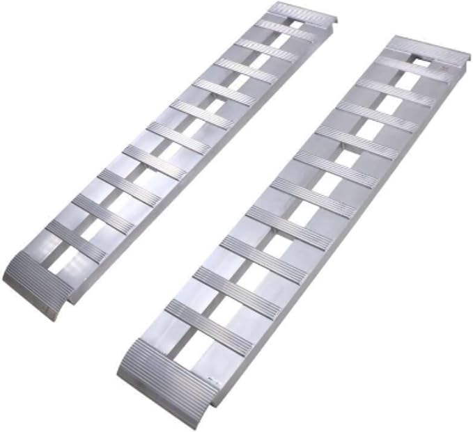 GEN-Y Heavy Duty Aluminum Ramps 8K Capacity Silver - Image 4