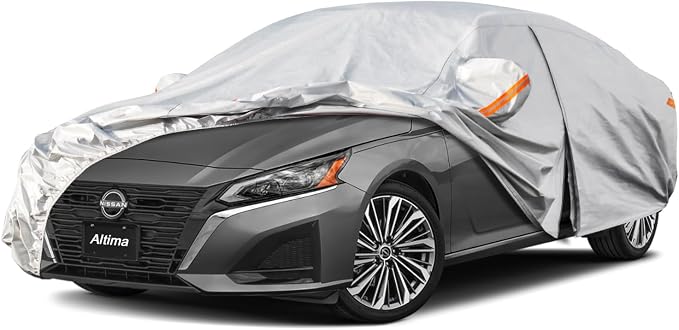 Kayme 6 Layers Car Cover Custom Fit by kayme
