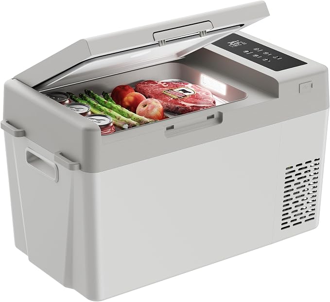 Marsail 12V Car Fridge 25QT Portable Freezer -4°F to 68°F, Compressor Cooler by Marsail