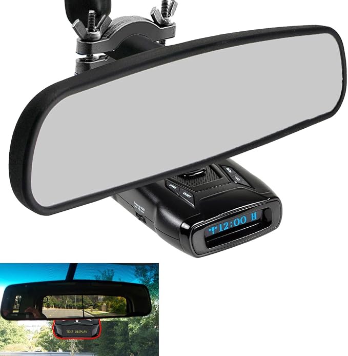 Radar Detector Rearview Mirror Stem Mount - Image 5