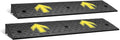 DNA MOTORING 2pcs 3.1" Rise Rubber Arrow Curb Ramp Heavy Duty Loading Driveway by DNAMOTORING