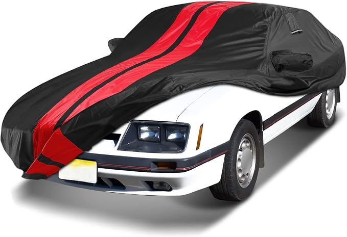 iCarCover Custom Car Cover for 1979-2004 Ford Mustang Waterproof All Weather by iCarCover