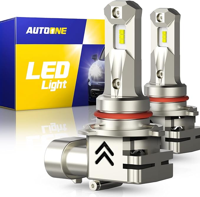 AUTOONE Upgraded 9005 LED Bulbs 22000 Lumens by AUTOONE