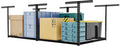 The Atlas 4 x 8 ft Adjustable Height Overhead Garage Storage Rack 900 lbs Heavy by Shuntong