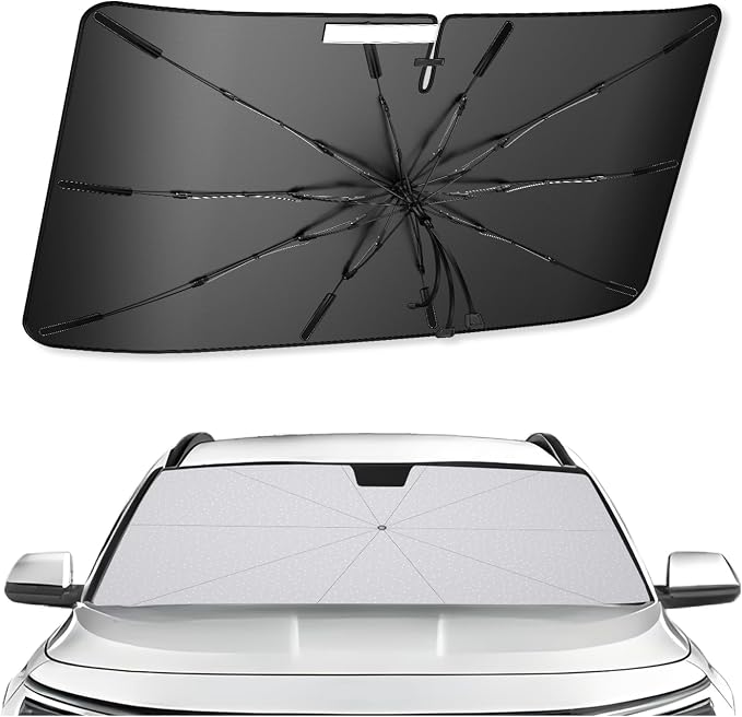SXCY for 2023 2024 2025 Kia NIRO Windshield Umbrella Sunshade for 2025 Kia NIRO by SXCY