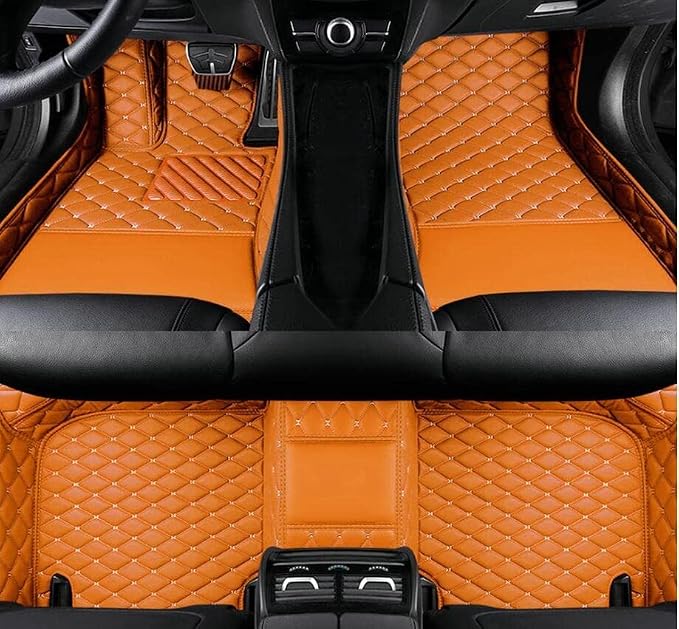 Custom All-Weather Protection Leather Car Floor Mats by LIODOR