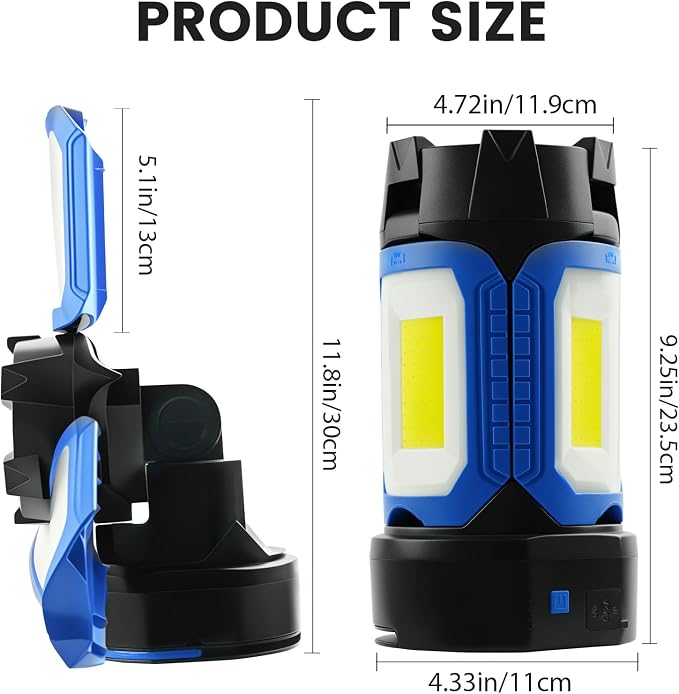4000LM Rechargeable LED Work Light - Image 7
