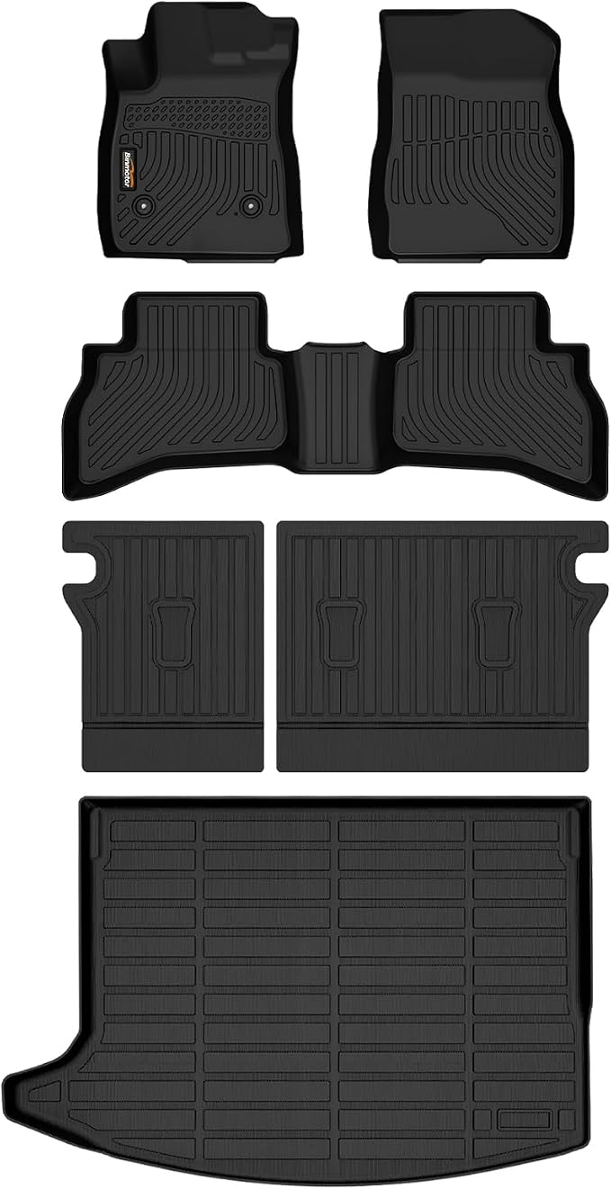 Binmotor-All Weather Car Floor Mats & Cargo Liner & Seat Protector Set by VisittheBinmotor
