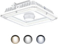 BBESTLED LED Canopy Light with Photocell, 60W 80W 100W Adjustable, ETL&DLC by BBESTLED