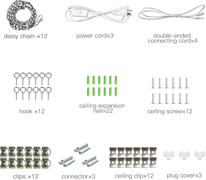 6 Pack LED Shop Light 4FT 60W, 8700LM Linkable Utility Garage Lights 5000K - Image 6