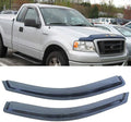 2pcs Outside Mount Style Sun Rain Guard Durable Side Window Wind Deflectors by Deebior
