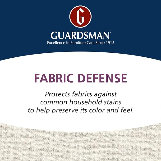 Guardsman Fabric Defense & Upholstery Water Repellent Spray, Protector & Stain - Image 7