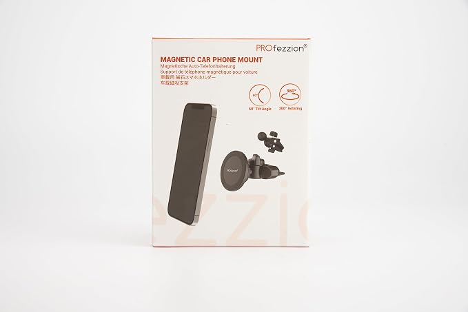 PROfezzion CD Slot & Vent Clip Combo Magnetic Phone Holder Compatible - Image 10