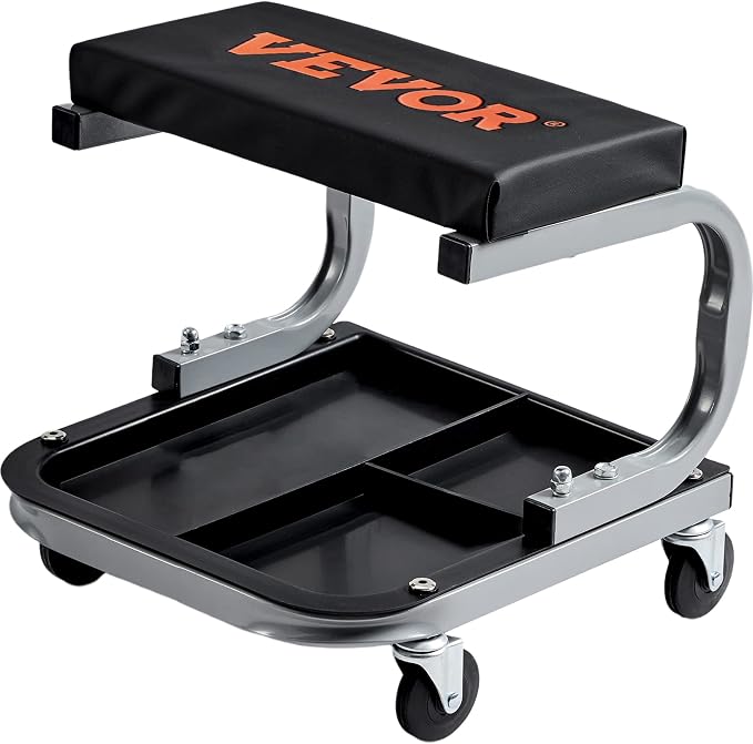 VEVOR Rolling Creeper Garage/Shop Seat, 250 LBS Capacity Padded Rolling - Image 9