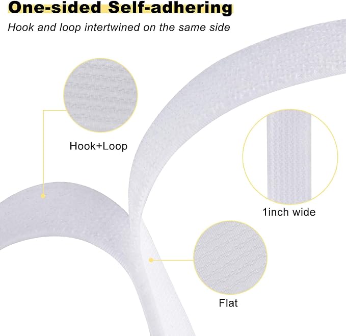 1"x16ft Hook and Loop Straps - Image 3
