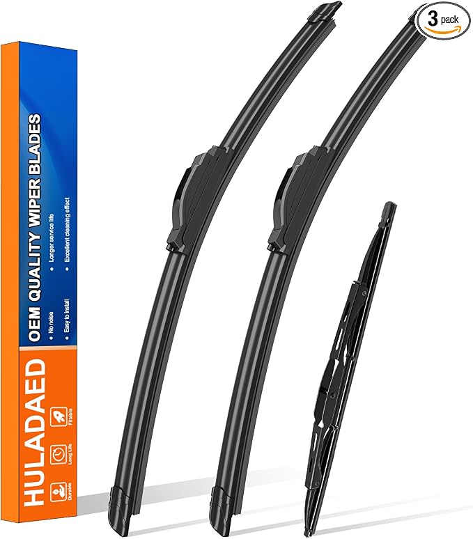HULADAED® 21'' 21'' 10'' Windshield Wipers Replacement by HULADAED