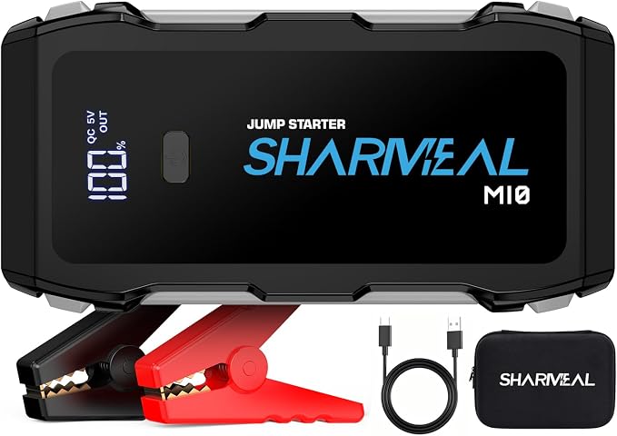 3000A Battery Capacity Jump Starter Power Pack by Sharmeal
