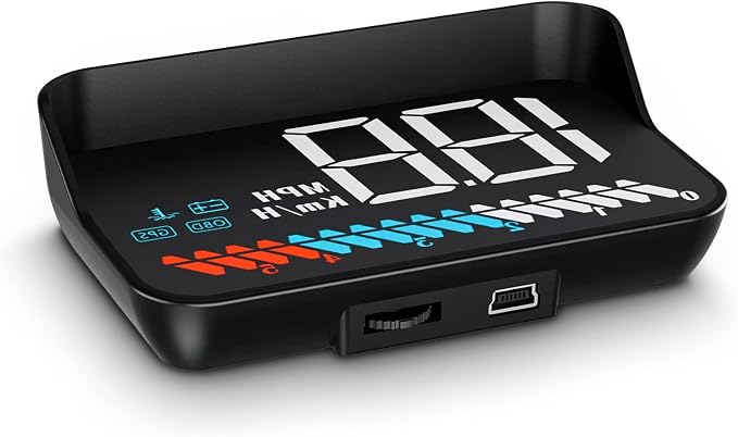 Heads up Display for Cars Car HUD M7, Digital Speedometer for Car OBD/GPS Smart by Unknown