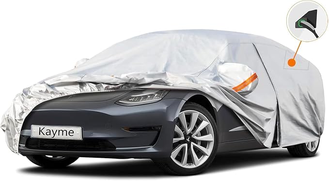Kayme 6 Layers Car Cover Custom Fit by kayme