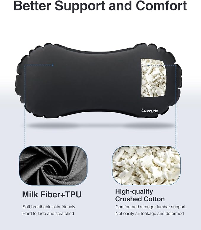 Luxtude Inflatable Lumbar Pillow - Image 3