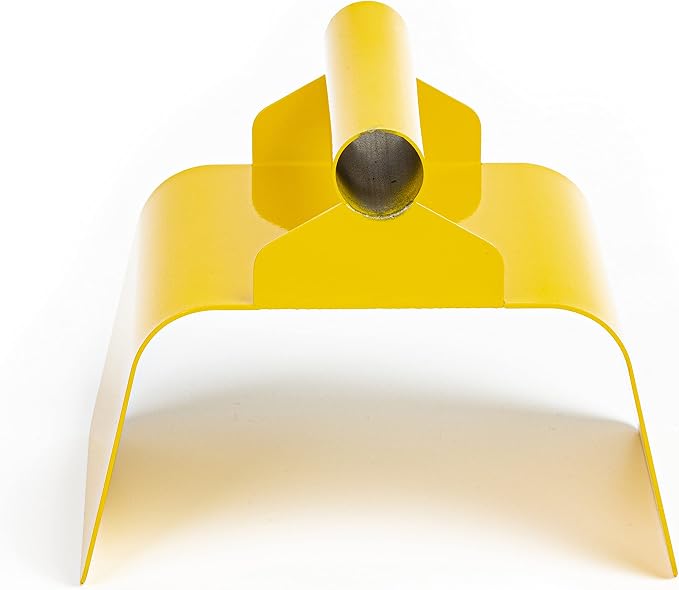 Landscape Curb Trowel 4” x 6” x 4” Stainless Steel Concrete Curbing Trowel - Image 4