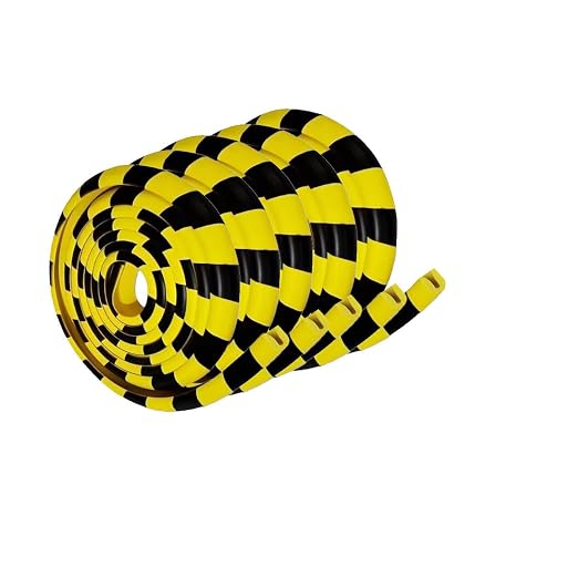 Heavy-Duty Wall & Corner Guards – 5M Self-Adhesive NBR Rubber Protection by Unknown