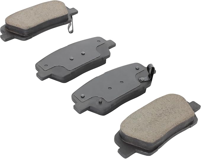 Premium Ceramic Rear Brake Pads Compatible - Image 2