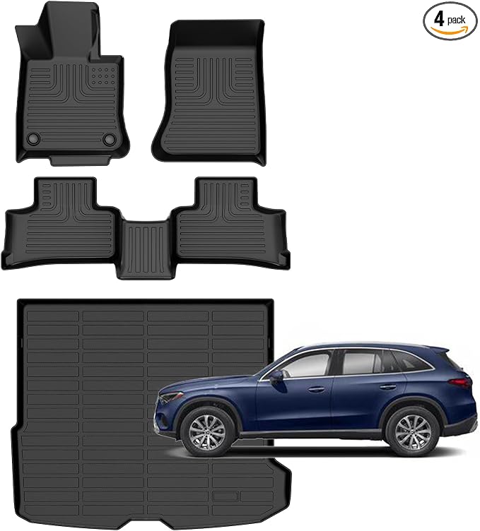 for Mercedes Benz GLC丨GLC 300丨GLC 350e 丨GLC 43 AMG Floor Mats 2025 2024 2023 by Norand