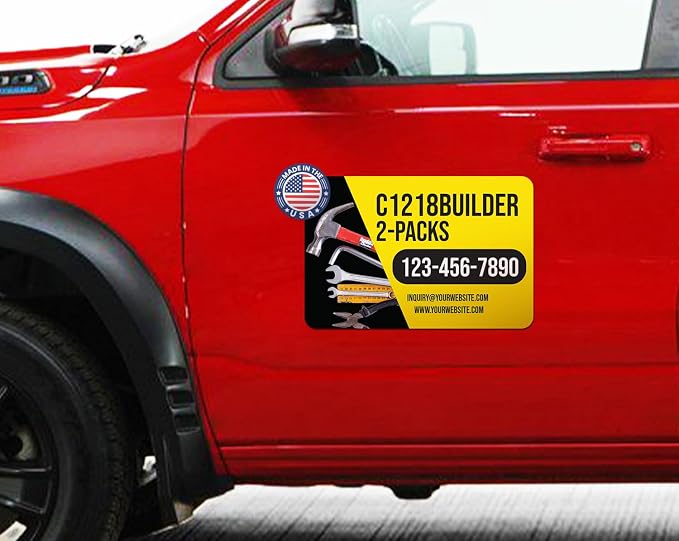 Magnet Me Up Customizable and Personalized Automotive Magnet Decals by MagnetMeUp