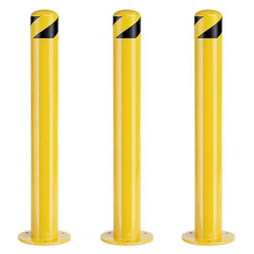 Safety Bollard Post, 3.5" D Parking Bollard, by SpecializeinYourNeeds