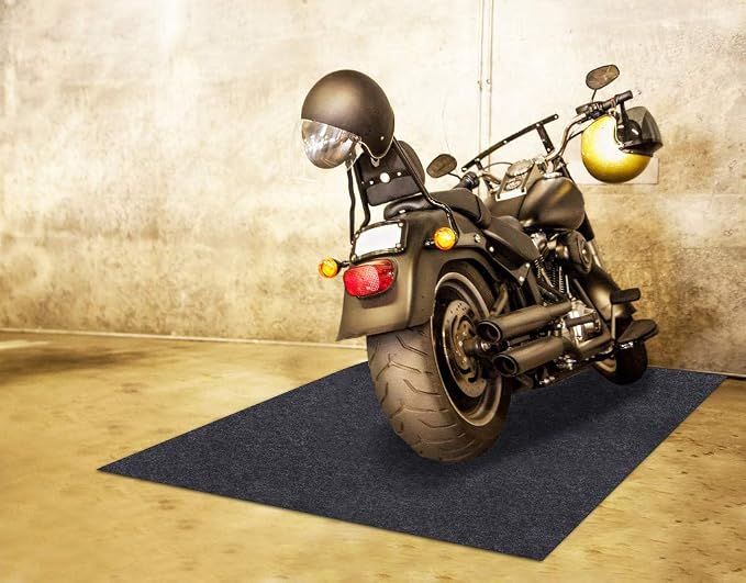 Motorcycle, Golf cart, Mountain Bike Floor Mat, Absorbent Fabric, Anti-Slip and by KALASONEER