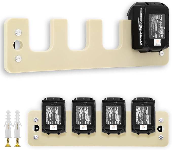 FETESNICE Battery Holder Wall Mount by FETESNICE