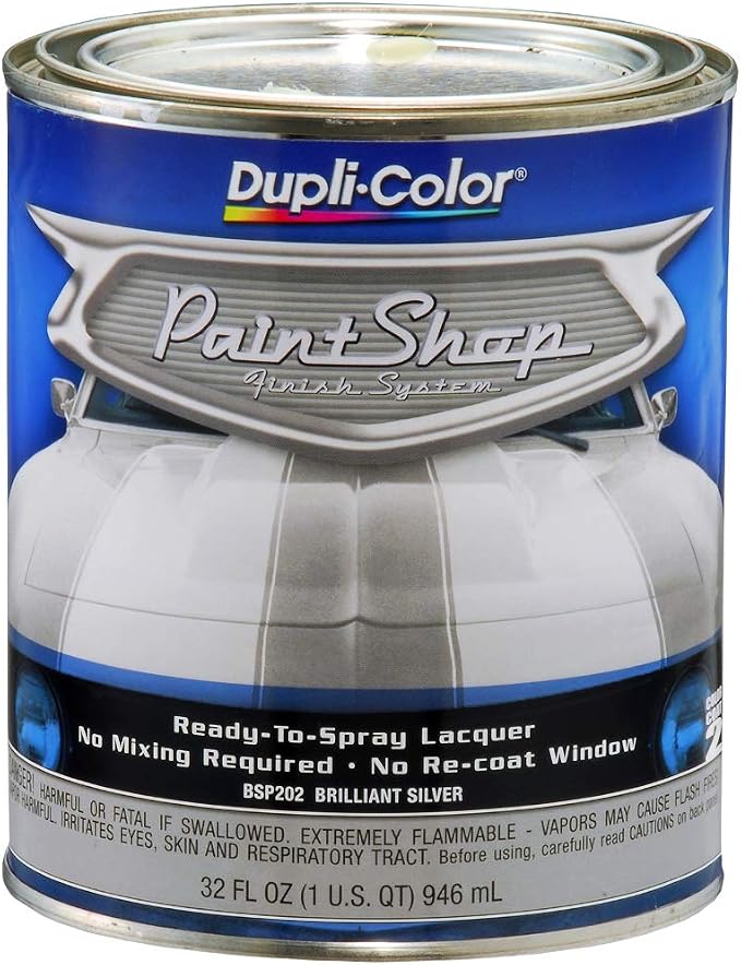 Dupli-Color BSP202 Paint Shop Finish System Base Coat – Brilliant Silver by The+Dupli-Color+Store+