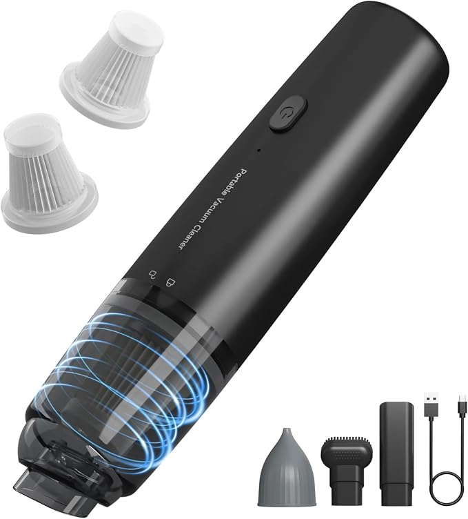 Handheld Vacuum Cordless, Car Vacuum Cleaner Portable by A9life